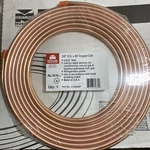 Mueller Industries 50' Long 3/8" Od X 0.311" Id Copper Seamless Tube 0.032" Usa. Fixed Price $97.99.