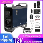 Sunster Diesel Heater 8KW 12V 24V & 110V W/ Bluetooth Parking With Base. Fixed Price $119.99.