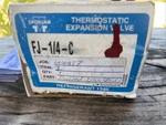 Sporlan Fj- 1/4-C Thermostatic Expansion Valve New In Box. Fixed Price $68.00.