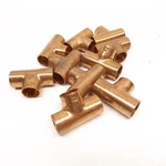 10-PACK Mueller W04006 1/2" Wrot Copper Tee. Fixed Price $24.31.