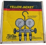 Yellow Jacket 41312 R134A Two Valve Test Charging Manifold Nos Ritchie Series. Fixed Price $80.75.