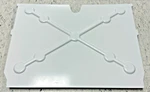 Cover Evaporator Medium # 9051726-02, Ice-o-matic, Dimensions: 18-1/2" X 14". Fixed Price $152.54.