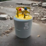 50LB Recovery Tank Reclaim Refrigerant Hvac Split Unit Y-shape Valve 1/4 Sae. Fixed Price $96.99.
