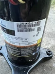 Emerson Copeland Compressor Model ZR54K5E - Pfv 800 Year 2022 220V Single Ph. Fixed Price $650.00.