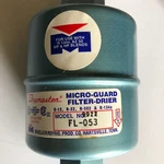 Mueller Brass FL-053, 3/8" Male Flare A-16607 Drymaster Filter Drier. Fixed Price $9.90.