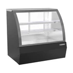 Beverage Air CDR4HC-1-B 49" Curved Glass Black Refrigerated Deli Display Case. Fixed Price $9184.54.