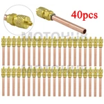 40X Hvac Service/access Valve 1/4" Sae * Od 2.75" Stem Core Refrigeration. Fixed Price $26.99.