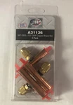 Pack Jb "just Better" Industries 3/8" Ods X 1/2" Odf Copper Access Tee A31136. Fixed Price $20.99.