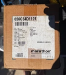 Marathon Electric Motor 3/4HP Ac Phase 3450RPM 056C34D1197 New In Box. Fixed Price $189.99.