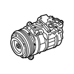 Genuine Mercedes-benz Oe Refrigerant Compressor 000-830-13-01. Fixed Price $1742.62.