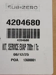 Brand New Subzero Fridge Evaporator Kit 4204680. Fixed Price $179.95.
