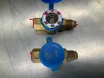 (2) Alco AMI-1FM4 Moisture Liquid Indicator 1/2". Fixed Price $18.50.