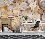 3D Pearl Shell S361 Wallpaper Mural Self-adhesive Removable Sticker Kids. Fixed Price $32.99.
