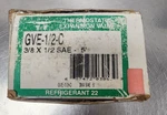 Sporlan Thermostatic Expansion Valve GVE-1/2-C 3/8X1/2 Sae 5' A6F2 #6. Fixed Price $55.00.