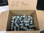 (25 Pcs) Thomas & Betts 5332 1/2" Liquid Tight Conduit Connector Straight. Fixed Price $100.00.