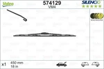Valeo 574129 Wiper Blade Passenger Side Driver For Abarth Chevrolet Chrys. Fixed Price $22.30.