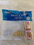 Supco Refrigerator Ice Maker Saddle Tap Supply Valve STV2DLL *open Box* (P2CE4). Fixed Price $8.55.