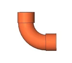 Mueller Streamline W2063 90 Elbow 1-1/2" Wrot Copper X Solder. Fixed Price $31.89.