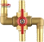 Yeesport 4-WAY Automobile Heating Water Valve, Brass Automotive Integrated Manua. Fixed Price $36.51.