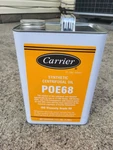 Carrier PP23BZ103001 Gal Synthetic Compressor Oil. Fixed Price $100.00.
