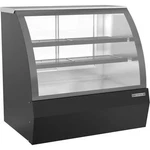 Beverage Air CDR4HC-1-B-D 49" Curved Glass Black Dry Deli Display Case. Fixed Price $8266.05.